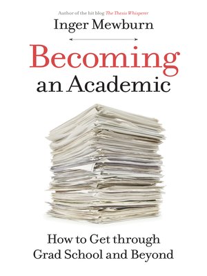 cover image of Becoming an Academic